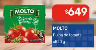 Molto pulpa de tomate