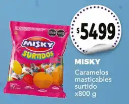 Nini Mayorista Misky caramelos masticables surtido oferta