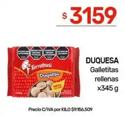Nini Mayorista Terrabusi duquesa galletitas rellenas oferta