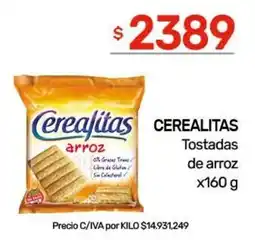 Nini Mayorista Cerealitas tostadas de arroz oferta