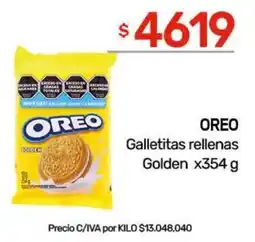 Nini Mayorista Oreo galletitas rellenas golden oferta