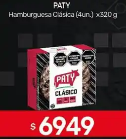 Nini Mayorista Paty hamburguesa clásica oferta