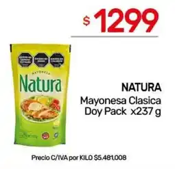 Nini Mayorista Natura mayonesa clasica oferta