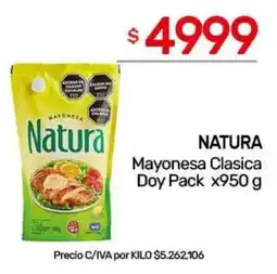 Nini Mayorista Natura mayonesa clasica oferta