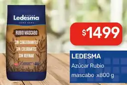 Nini Mayorista Ledesma azúcar rubio mascabo oferta