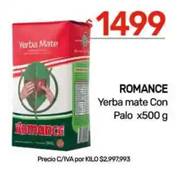 Nini Mayorista Romance yerba mate con palo oferta