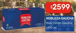 Nini Mayorista Nobleza gaucha mate cocido saquitos oferta