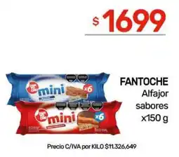 Nini Mayorista Fantoche alfajor sabores oferta