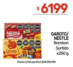 Nini Mayorista Garoto/nestle bombon surtido oferta