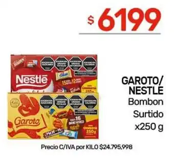 Nini Mayorista Garoto/nestle bombon surtido oferta