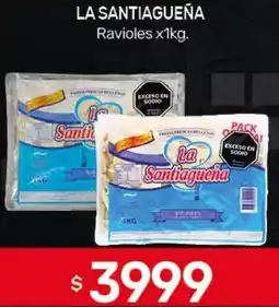 Nini Mayorista La santiagueña ravioles oferta