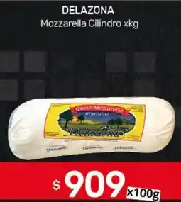 Nini Mayorista Delazona mozzarella cilindro oferta