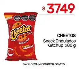 Nini Mayorista Cheetos snack ondulados ketchup oferta
