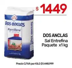 Nini Mayorista Dos anclas sal entrefina oferta