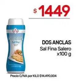 Nini Mayorista Dos anclas sal fina salero oferta
