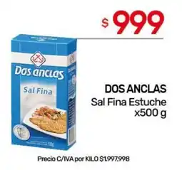 Nini Mayorista Dos anclas sal fina oferta