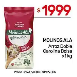 Nini Mayorista Molinos ala arroz doble carolina bolsa oferta