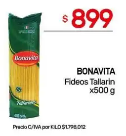 Nini Mayorista Bonavita fideos tallarin oferta