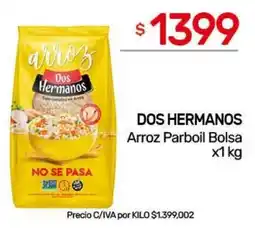 Nini Mayorista Dos Hermanos arroz parboil bolsa oferta