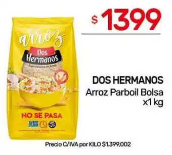 Nini Mayorista Dos Hermanos arroz parboil bolsa oferta