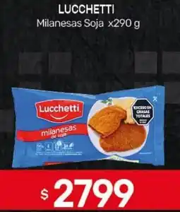 Nini Mayorista Lucchetti milanesas soja oferta