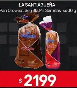 Nini Mayorista La santiagueña pan oroweat semilla mil semillas oferta