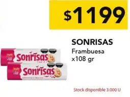 Nini Mayorista Sonrisas frambuesa oferta