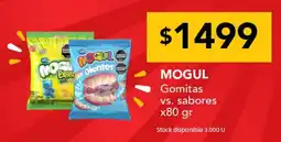 Nini Mayorista Mogul gomitas vs. sabores oferta