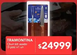 Nini Mayorista Tramontina churr.kit asado oferta