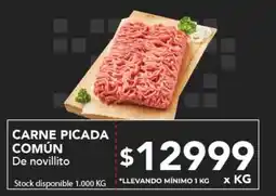 Nini Mayorista Carne picada común de novillito oferta