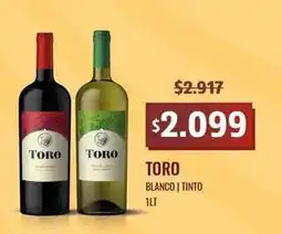 Makro Toro - blanco | tinto oferta