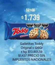 Makro Toddy - galletitas oferta