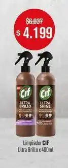 Makro Cif - limpiador ultra brillo x 400ml oferta
