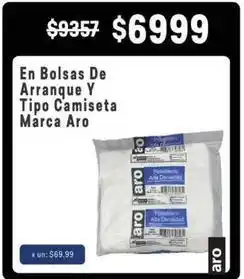 Makro Aro - bolsas de arranque y tipo camiseta oferta