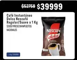 Makro Dolca - café instantáneo regular/suave oferta