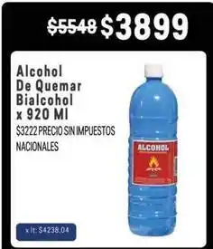 Makro Bialcohol - alcohol de quemar oferta