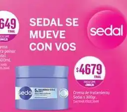 Supermercados Yaguar Sedal - crema de tratamiento oferta