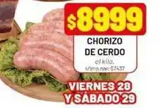 Almacor Chorizo de cerdo oferta