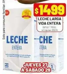 Almacor Solo - leche larga vida entera oferta