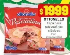 Almacor Ottonello - tapas para pascualinas clasicas oferta