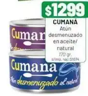 Almacor Cumana - atún desmenuzado en aceite/natural oferta