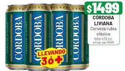 Almacor Córdoba - cerveza rubia clásica lata 473 cc oferta