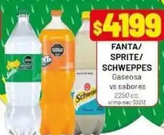 Almacor Sprite - fanta//schweppes gaseosa oferta