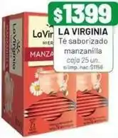 Almacor La virginia - té saborizado manzanilla oferta
