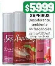 Almacor Saphirus - desodorante ambiente vs fragancias aerosol oferta