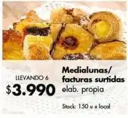 Disco Surtidas - medialunas/facturas surtidas oferta
