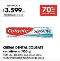 Disco Colgate - crema dental oferta