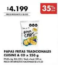 Disco Papas fritas tradicionales oferta