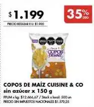 Disco Copos de maíz oferta