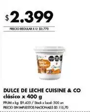 Disco Dulce de leche clásico oferta